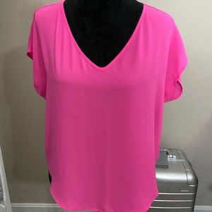 Lush hot pink shirt